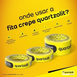 FITA CREPE QUARTZOLIT - 24MM X 50M